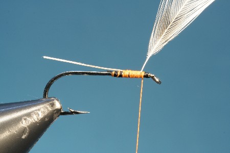 Hechel mit Wicklung aufstellen