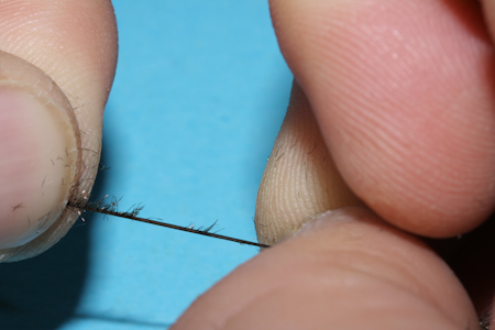 Fiber mit Fingern Strippen