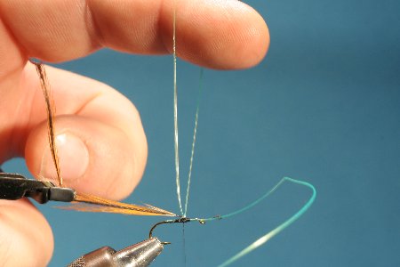 Wicklung mit linker Hand