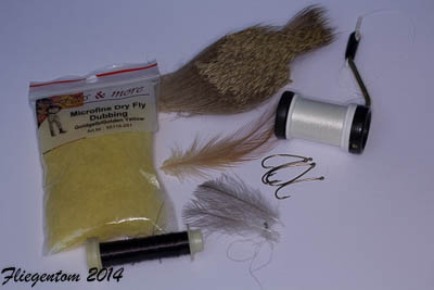CDC Steinfliege - Material