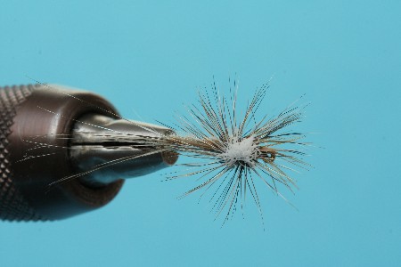 Fertige Hechel von oben