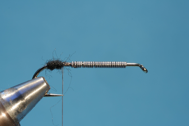 Dubbingwicklung am K�rperende