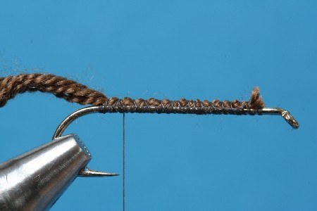 Microfaser Wolle einbinden