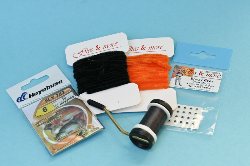 Chenille Worm - Material