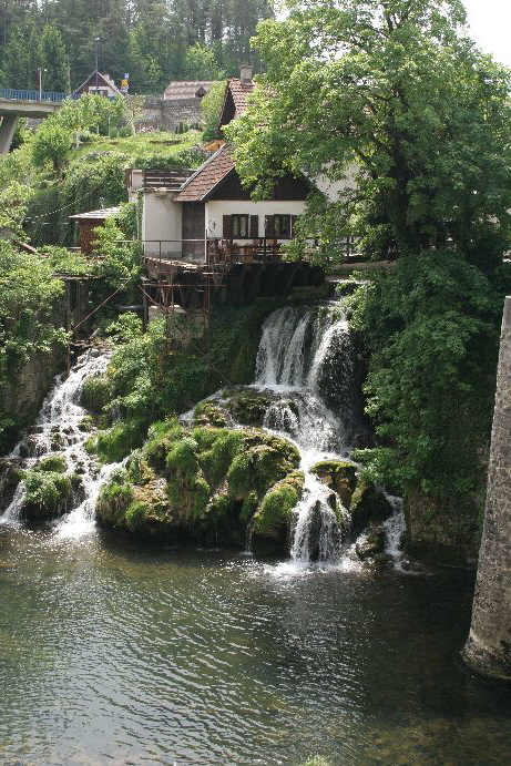 Cafe an der Slunjcica